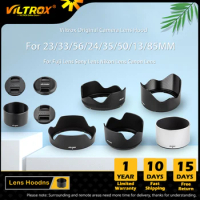 Viltrox 23mm 33mm 56mm 13mm 85mm 24mm Original Camera Lens Hood For Fuji Lenses Fujifilm X Sony E Mount Nikon Z Mount Canon Lens