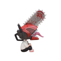 Mô hình tượng nhỏ Chibi Chainsaw Man Demon Bochita Chainsaw Man đứng trên bàn