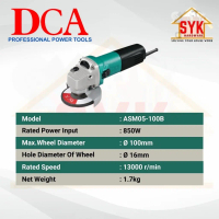 welcomeTOSYK DCA ASM05-100B Angle Grinder Machine Woodworking Power Tools Mesin Canai Grinder Potong