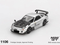 Mazda RX-7 RE-Amemiya Silver Metallic RHD 1:64 (MINI GT)