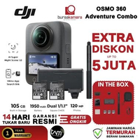 DJI OSMO 360 II / DJI OSMO 360 Standard / Adventure / Limitless Riding Combo Action Camera DJI Osmo
