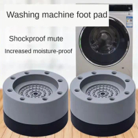 4Pcs Universal Fixed for Washing Machine Rubber Mat Anti Vibration Feet Pads Laundry Washer Dryer Refrigerator Feet Fixed Pad