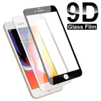 9D Full Protection Glass For Apple iPhone 7 8 6 6S Plus Tempered Screen Protector iPhone 5 5S 5C SE 2016 2020 Safety Glass Film