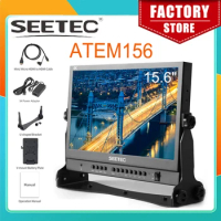 SEETEC 15.6 Inch ATEM156 Live Streaming Broadcast Director Monitor with 4 HDMI Input Output ATEM Mini