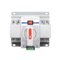 Dual Power Automatic Transfer Switch Nz1Br-63/2P 10A Household 220V Switching Ats Device Circuit Breaker