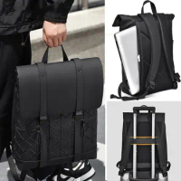 Men Backpack Waterproof Rollup 15.6inch laptop Travel Backpack Rucksacks Women Large Capacity Laptop Bag Urban Students Mochilas