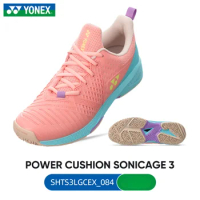 2024 Badminton Shoes Yonex SONICAGE3 Wide Tennis Shoes Men Women Sport Sneakers Power Cushion Boots tenis masculino