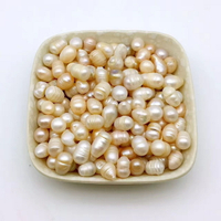 珍珠散裝淡水人工養殖珍珠碎石材料佛教七寶之一修曼扎寶石