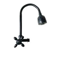 KRAN AIR PTK HITAM /KRAN KAMAR MANDI PTK/ KRAN BAK CUCI PIRING / KRAN ANGSA FLEXIBLE Besi Minimalis