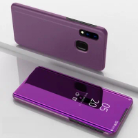 Luxury Smart View Flip Case For Samsung Galaxy A20 A30 A50 A70 A10 A11 A21 A31 A41 A51 A71 A7 A9 2018 A01 Cover