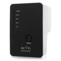 Banggood LV-WR02B Wireless Repeater 300M WiFi Repeater Wireless Network Signal Amplifier Dual Port Home Booster Portable Plug