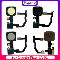 Touch ID For Google Pixel 5A 5G Home Menu Button Flex Cable Ribbon Replacement Parts For For Google Pixel 5A Fingerprint Sensor