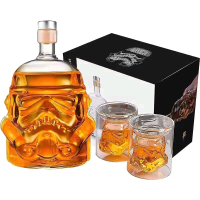 Star Wars Whiskey Decanter Jug Glass Darth Vader | Botol Whiskey Set