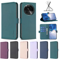 PU Flip Leather Wallet Phone Case For OPPO A38 4G A18 A58 A78 A98 REALME C53 C33 FIND X6 PRO 5G Stand Cover 50pcs/Lot