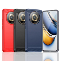 For Realme 11 Pro Plus Case Soft Silicone Carbon Fiber Shield Protective Case Realme 11 Pro Plus Case For Realme 11 Pro Cover