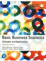 Basic Business Statistics: Concepts and Applications 14/e Berenson  Pearson
