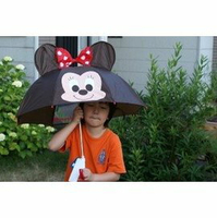 日本正版 Disney 迪士尼 造型兒童雨傘《 米奇/米妮 兩款任選 》 ★ Zakka'fe ★