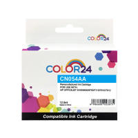 【Color24】for HP CN054AA NO.933XL 藍色高容環保墨水匣(適用HP OfficeJet 6100/6600/6700/7110/7610)