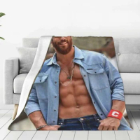 Can Yaman For Fans Gifts Blanket Cover Smile Actor Model Plush Throw Blankets Airplane Travel Portable Soft Warm Bedspreads