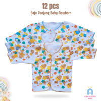1 Lusin baju Neci bayi Panjang baru lahir Cewek Cowok baby newborn bahan Lembut Nyaman murah lusinan