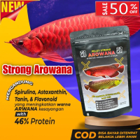 pelet ikan arowana arwana super Red arwana golden red silver RED