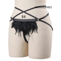 HANAERNES 2020 New Black Garter Panties Bdsm Sexy Holographic Fetish Gothic Set Bondage Sweater Bdsm Bdsm Women In Lingerie
