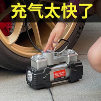 充氣泵空壓機小型高壓空氣壓縮機家用汽車輪胎打氣泵氣柱袋充氣機 OADU