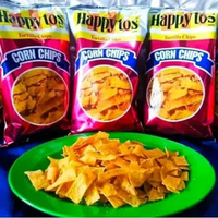 Happy Tos Merah Corn Chips 140gr 1 karton