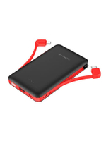 พาวเวอร์แบงค์ (5000 mAh ,สีดำ ) รุ่น D5 5000 MAH BK