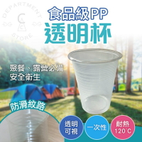 【現貨】塑膠杯 透明杯子 透明杯(40入) 免洗杯 衛生杯 飲料杯 透明杯 免洗餐具 興雲網購