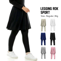 LEGGING ROK / CELANA ROK OLAH RAGA / LEGGING ROK SENAM / LEGGING MUSLIM