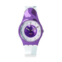 Swatch Gent 原創系列手錶 弗利沙Frieza X Swatch七龍珠Z聯名錶 (34mm) 男錶 女錶