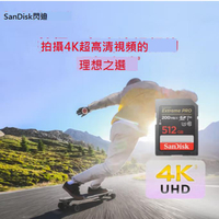 SanDisk sd卡512g 佳能相機內存卡 高速微單反尼康存儲卡 4K高清200MmicroSD