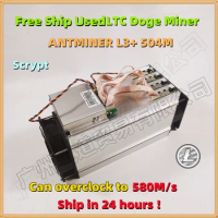 ANTMINER L3 + PLUS 504M (sin PSU) minero Scrypt de 800W en la pared, mejor que ANTMINER L3 L3 +, envío gratis
