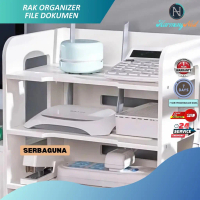 HarmonyNest - Rak Organizer Remote Wifi Router Berkas File Dokumen File Folder MapCD Ruang TV Karaok