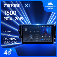 TEYES X1 For Zotye T600 2014 - 2019 Car Radio Multimedia Video Player Navigation GPS Android 10 No 2din 2 din dvd