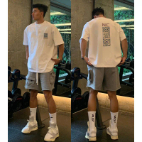 Baju Lelaki Kapas Berkualiti Tinggi, Gaya Pakaian Jalanan, Baju-T Jalan Tinggi Amerika Premium, Baju