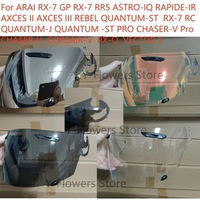 Visor for ARAI RX-7 GP RX-7 RR5 ASTRO-IQ RAPIDE-IR AXCES II AXCES III REBEL QUANTUM-ST QUANTUM-J QUANTUM -ST PRO CHASER-V Pro