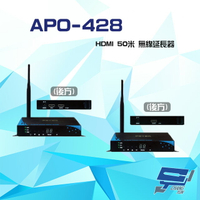 昌運監視器 APO-428 HDMI 50米 無線延長器 支援HDCP 1.4【APP下單4%點數回饋】