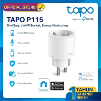 TAPO P115 Smart Plug Colokan Energy Monitoring Schedule and Timer Voice Control Amazon Alexa IoT Sma