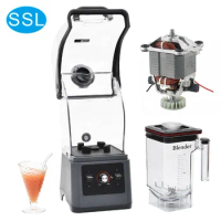 SSL Made 1.8 Liter Commercial Grade Blender for Crushing Ice High Performance Smoothies Blender with Sound Cover/Enclosure