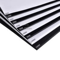 White and black Eva foam sheets, Craft eva sheets, Easy to cut, Perforated sheet, Handmade patelay material