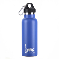 【犀牛RHINO】Vacuum Bottle雙層不鏽鋼保溫水壺500ml(莓藍)