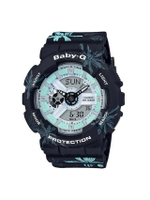 นาฬิกา Baby-G (43.4 mm,ตัวเรือนสีดำ, สายสีดำ) รุ่น BA-110CF-1ADR