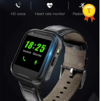 Elderly 4g gps healthy Smart Watch Heart rate blood pressure monitor With fall-down alarm function Gps+Lbs+Wifi Tracking watch