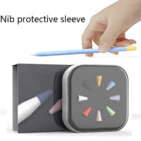 8PCS/lot Touchscreen Pen Nib Case For Apple Pencil 2nd Generation Silicone Pencil Tip Cover For Pencil 1St Pen Cap Protector