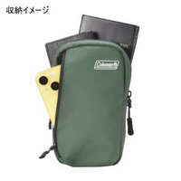 Etsumi & Coleman VCO-8770 Camera Case, Coleman Shoulder Pouch Green