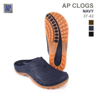 AP Boots AP CLOGS Navy - Sepatu Slip On PVC - 40 Original!!!