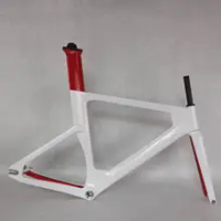 2022 new paint carbon track frame road frames fixed gear bike frameset seat post 49/51/54cm carbon bicycle frame