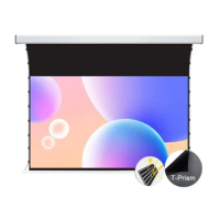 RC 150 inch Tension Motorized ultra short throw 4K ALR UST projector screen for XIAOMI Mi laser projector home theatre